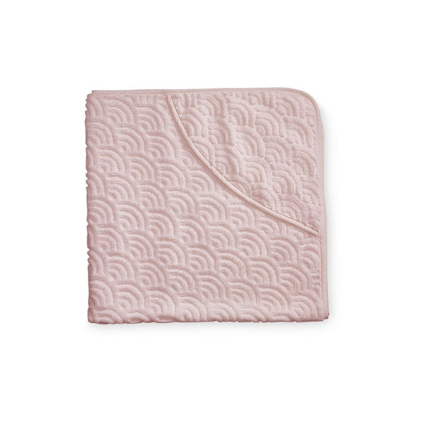 CAM CAM COPENHAGEN - Baby Hooded Towel - Rose Pink