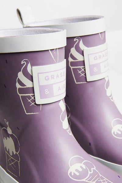 GRASS & AIR - Colour Revealing Wellies - Ice Cream Collection - 3 colours