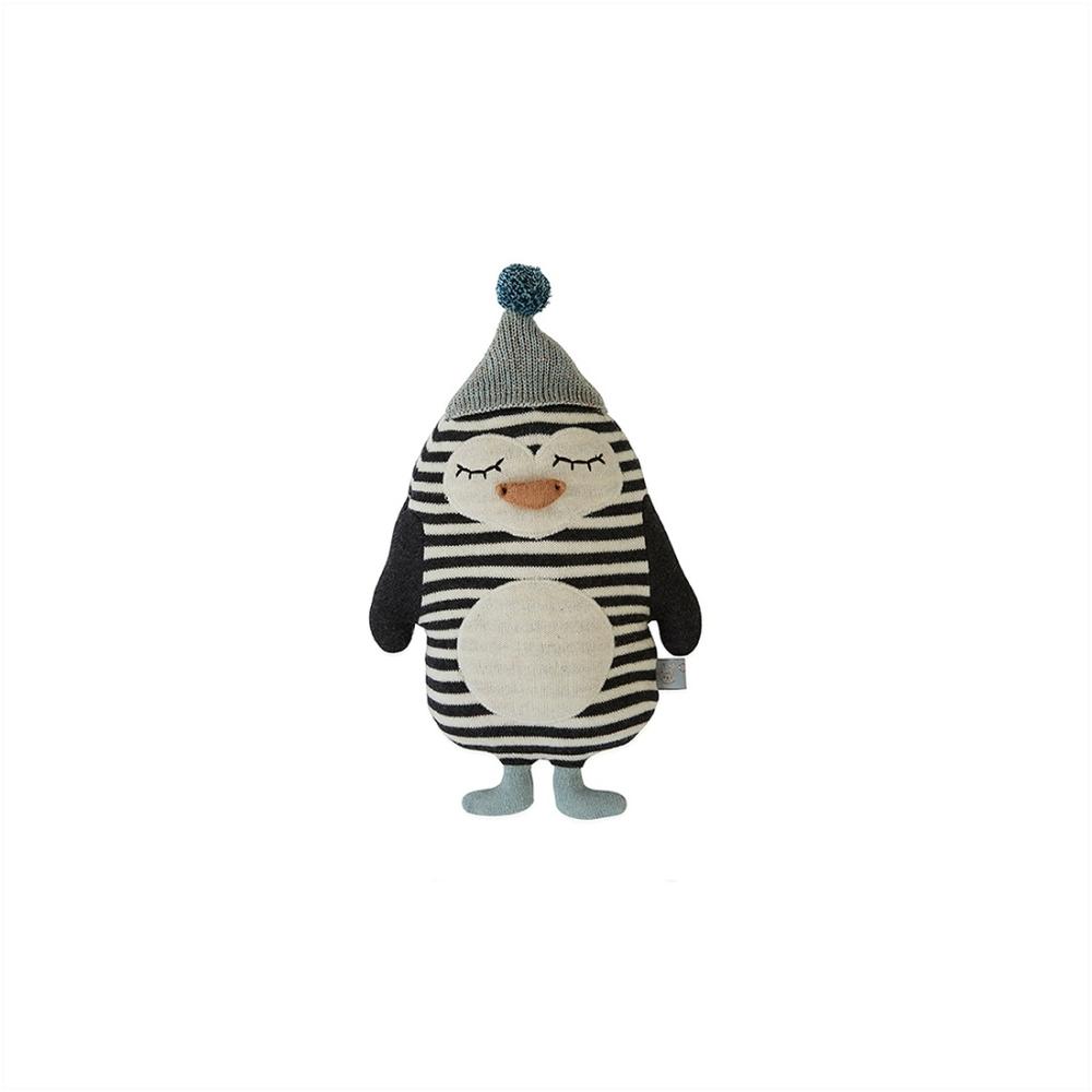 OYOY - Cushion Soft Toy - Baby Bob Penguin