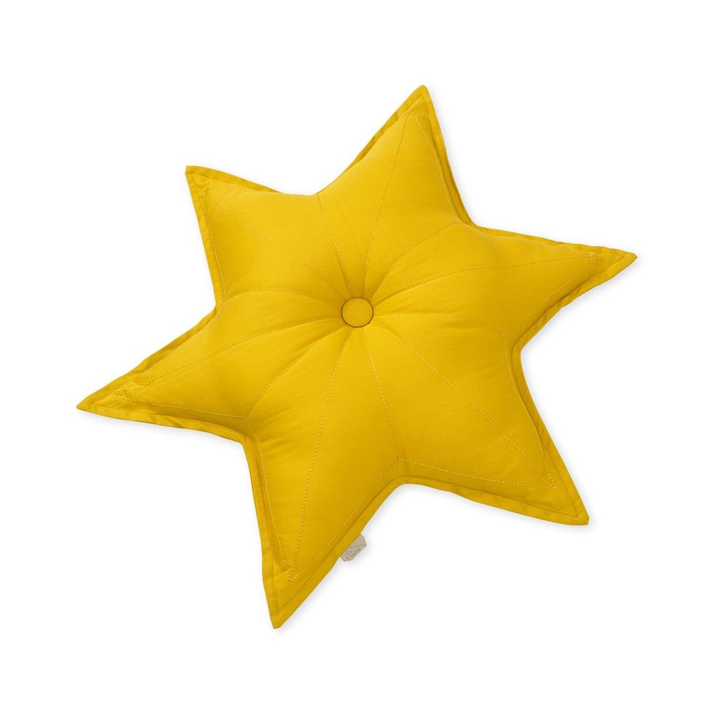 CAM CAM COPENHAGEN - Star Cushion - Mustard