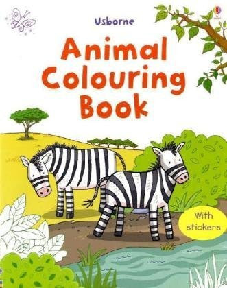 BOOK - FIRST COLOURING BOOK: ANIMALS