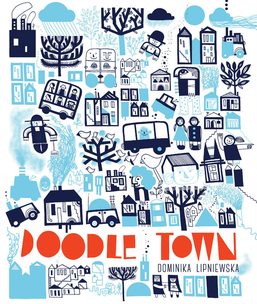 BOOK - DOODLE TOWN by Dominika Lipniewska
