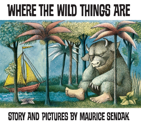 BOOK - WHERE THE WILD THINGS ARE by Maurice Sendak