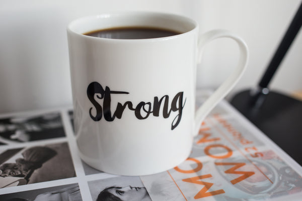 "Strong" mug by Beyond the Stork