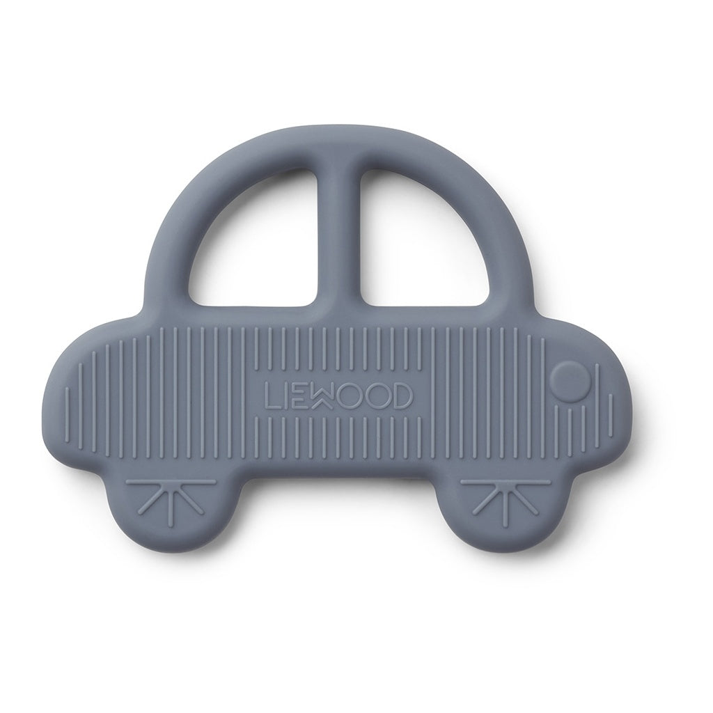 LIEWOOD - Gemma Teether - Car Blue Wave