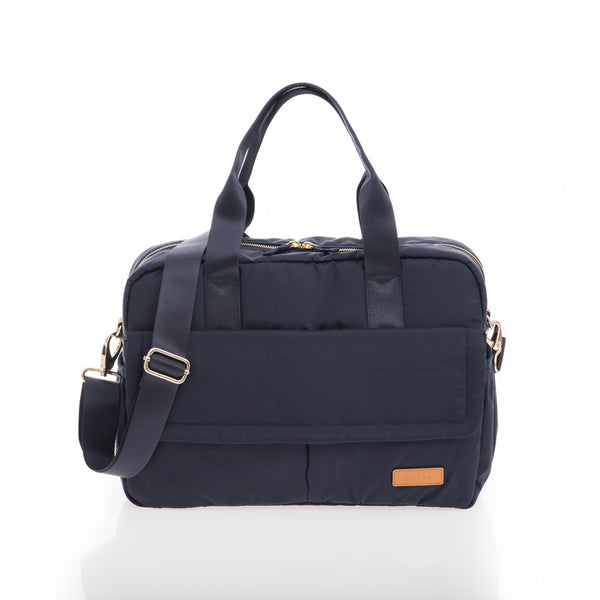 JEM + BEA Marlow unisex changing bag navy. Modern stylish changing bags and accessories. UK stockist. Free shipping. Discount when subscribe for newsletter.