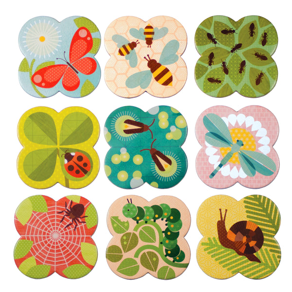 PETIT COLLAGE - Memory Game - Busy Bugs