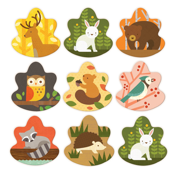 PETIT COLLAGE - Memory Game - Forest Animals