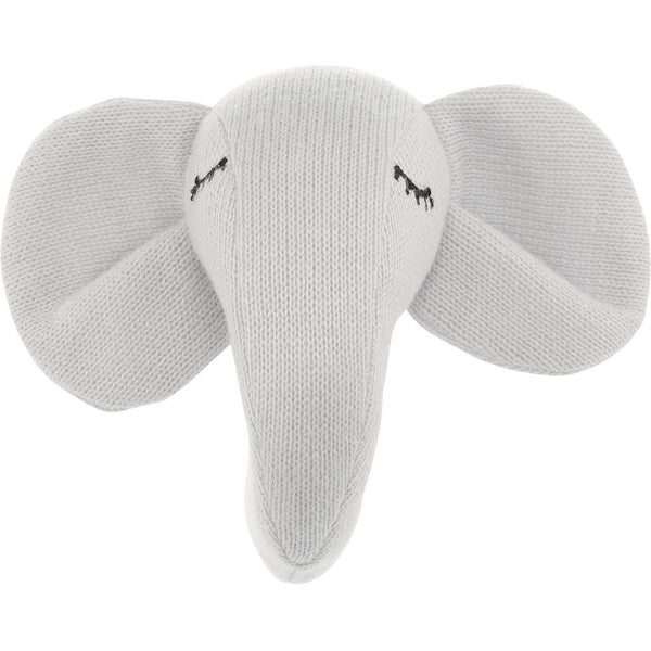 KONGES SLØJD - Soft Toy/Rattle - Mini Elephant
