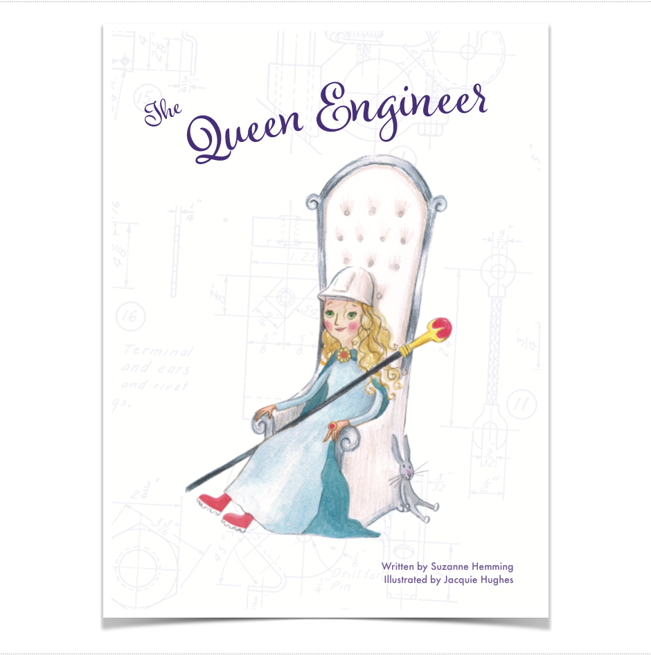 BOOK - THE QUEEN ENGINEER by Suzanne Hemming