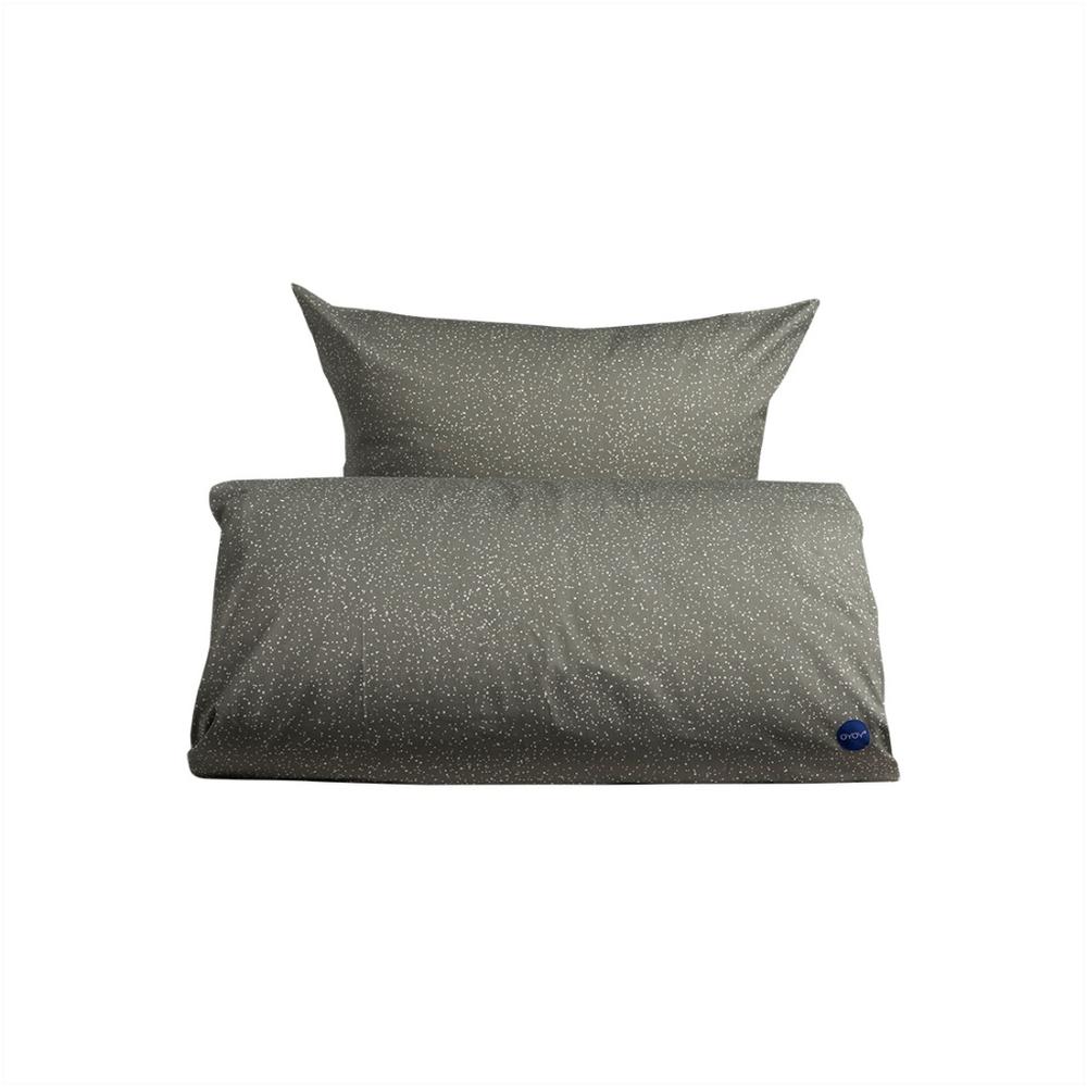 OYOY - Cot Bed - Starry Bedding Light Grey