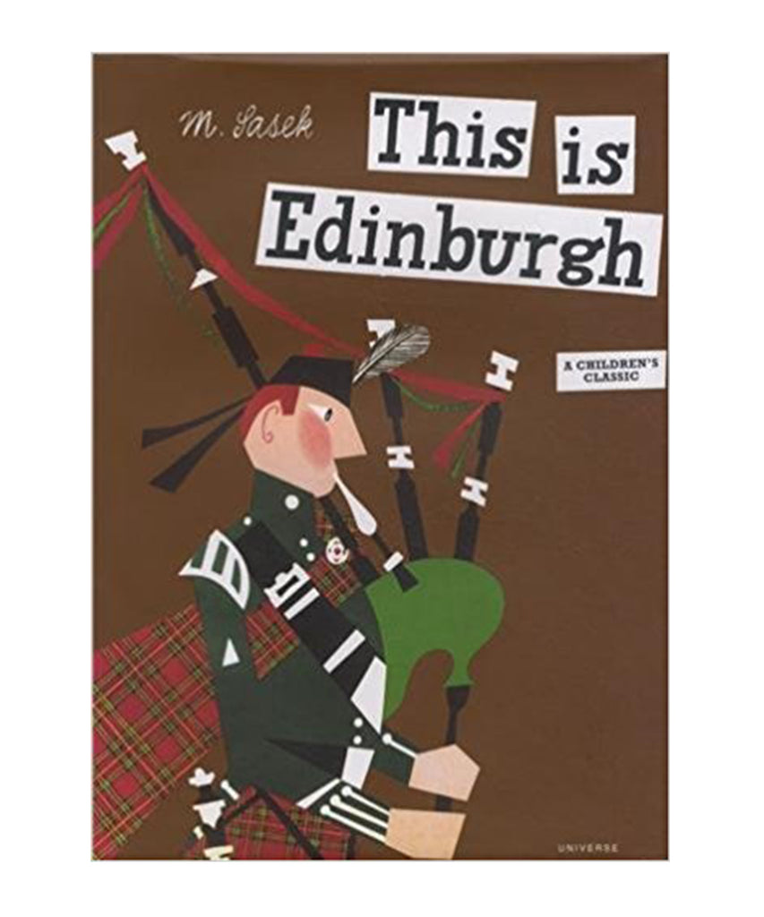 BOOK - THIS IS EDINBURGH by Miroslav Sasek